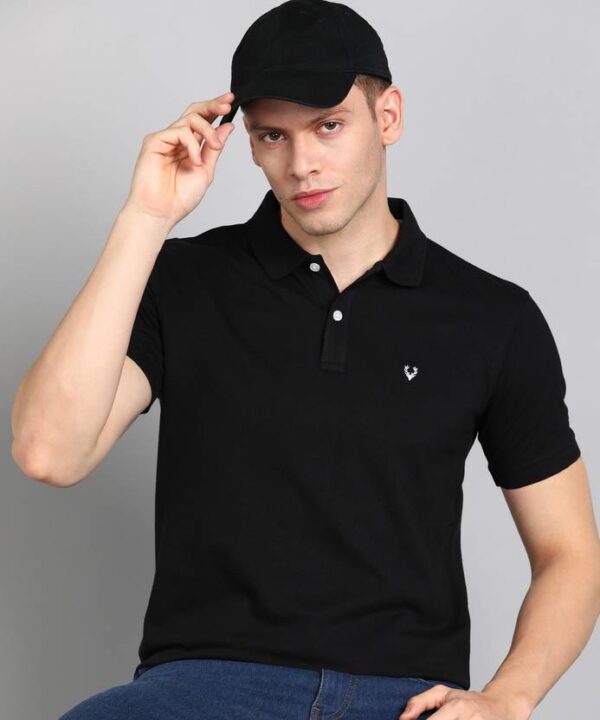 Men Polo Neck Cotton T-Shirt